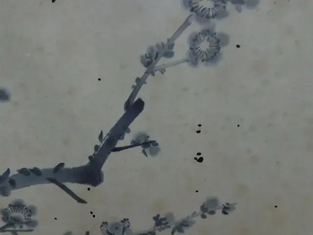 quadro antigo chines oriental  - Foto 4