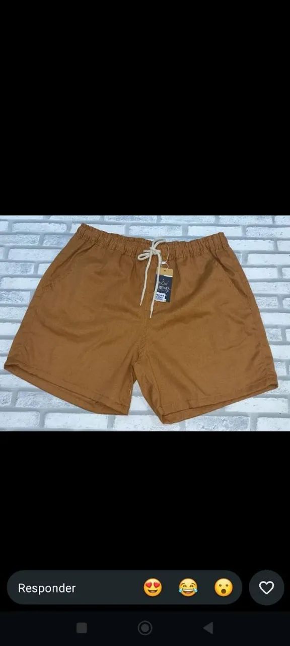 shorts linho plus sizes do g1 ao g8 - Foto 2