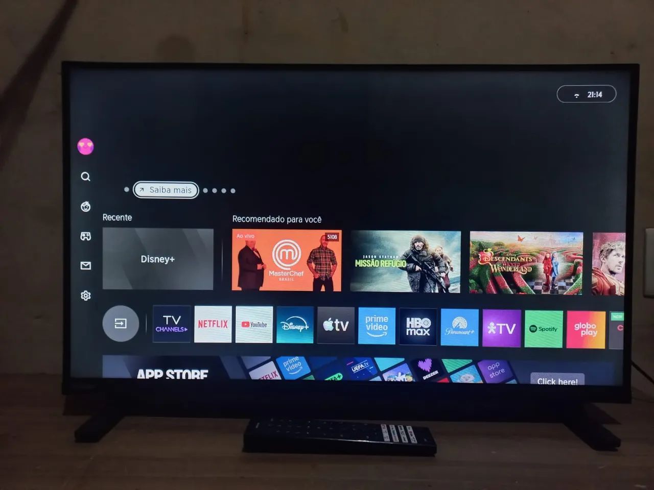 Tv toshiba 32 polegadas com um mes de uso - Foto 2