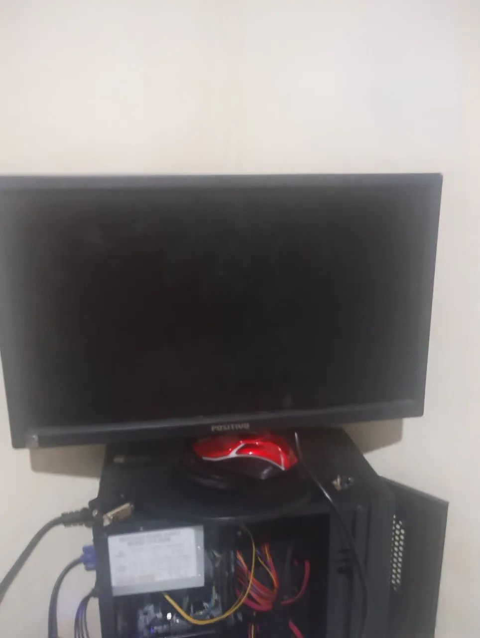 GABINETE+FONTE 350W+MONITOR+PROCESSADOR  - Foto 2