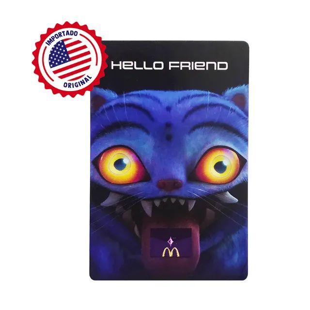 Card colecionável importado Derpy Mcdonalds Huntrix