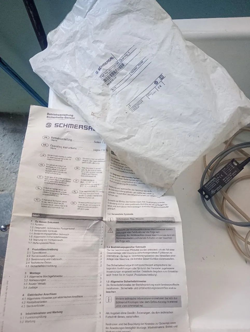 Sensor De Segurança Magnético Schmersal Bns 33-12z-2187 - Foto 4