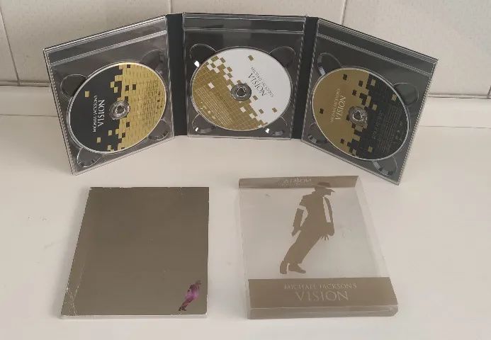 Dvd Michael Jackson Vision - 3 Dvds