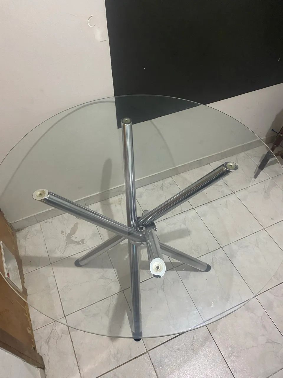 Mesa de vidro bisotado - Foto 2