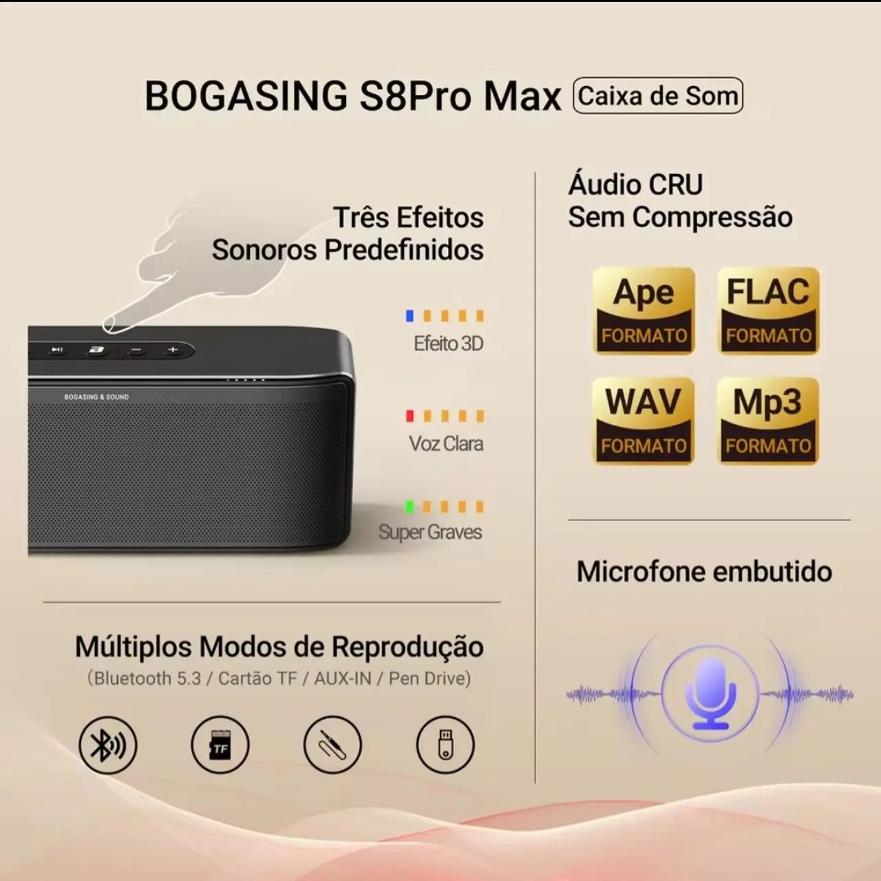 Bogasing S8Pro Max - Foto 5