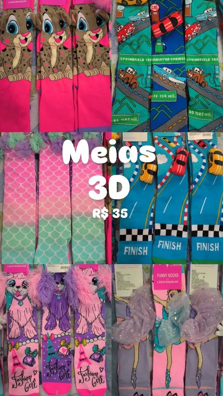 Meias Malucas 3D