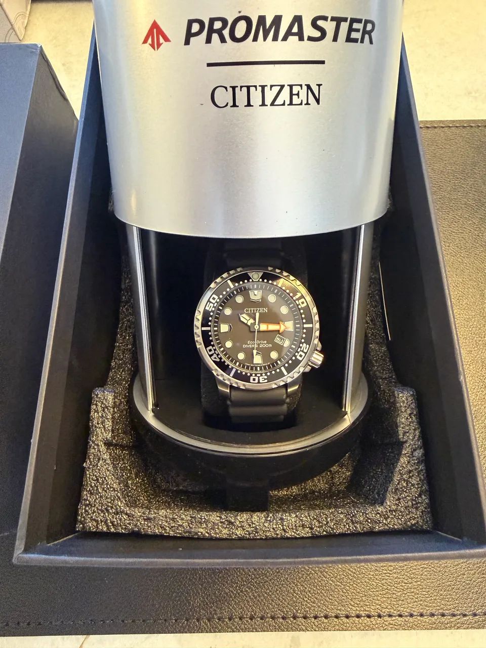 Relógio Citizen Promaster Eco Drive Com Cilindro Novo - Foto 2