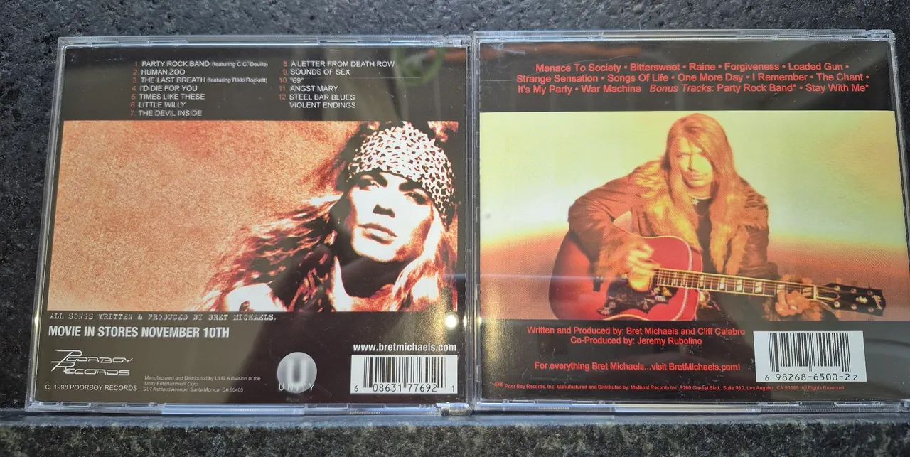 CDs solo Bret Michaels - Foto 2