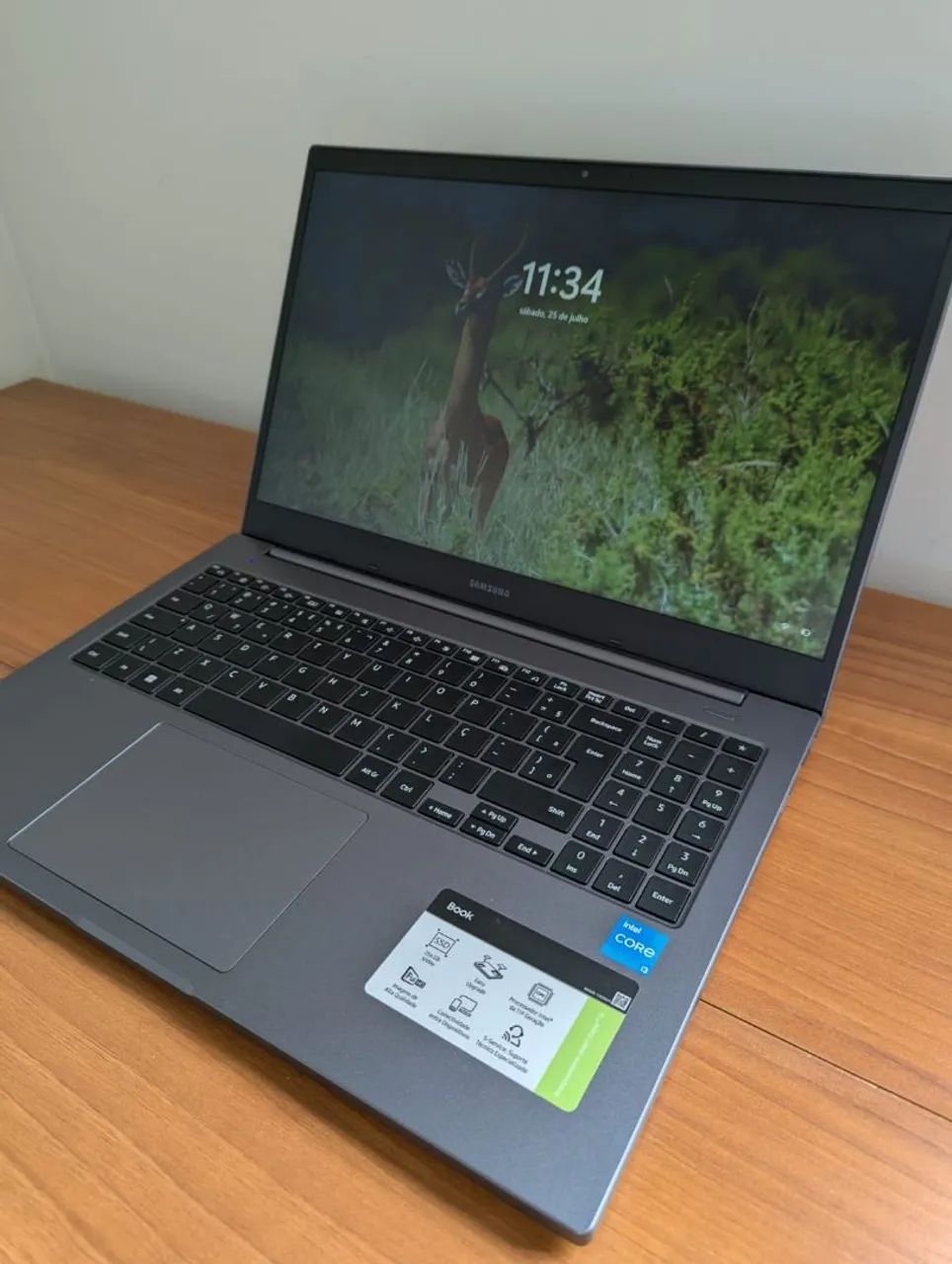 Notebook Samsung novíssimo com NF - Foto 5