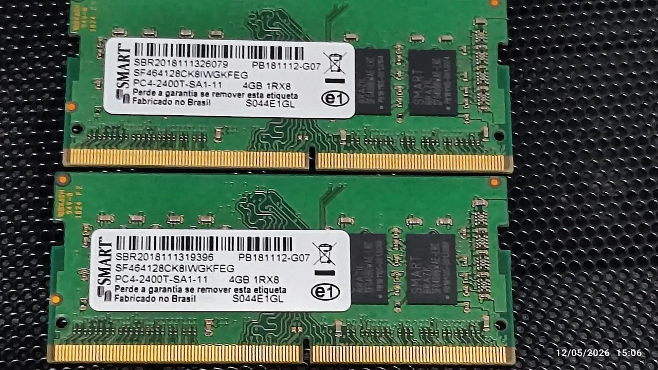 8GB memória Smart PC4 2400T - Memória RAM - Americanópolis, São