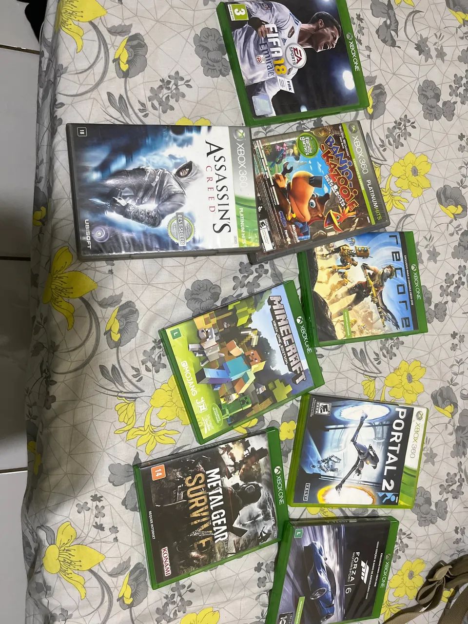 Jogos xbox one e 360