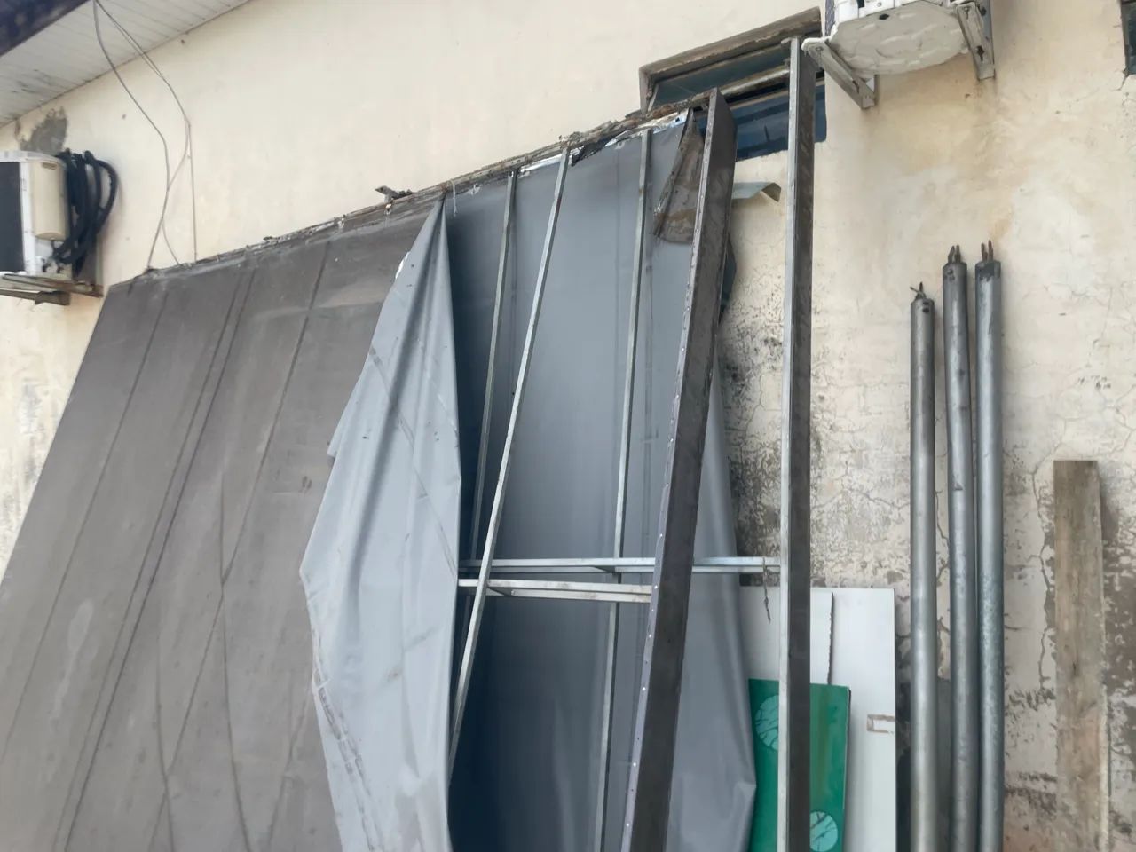 A cobertura de toldo de Ferro - Foto 2