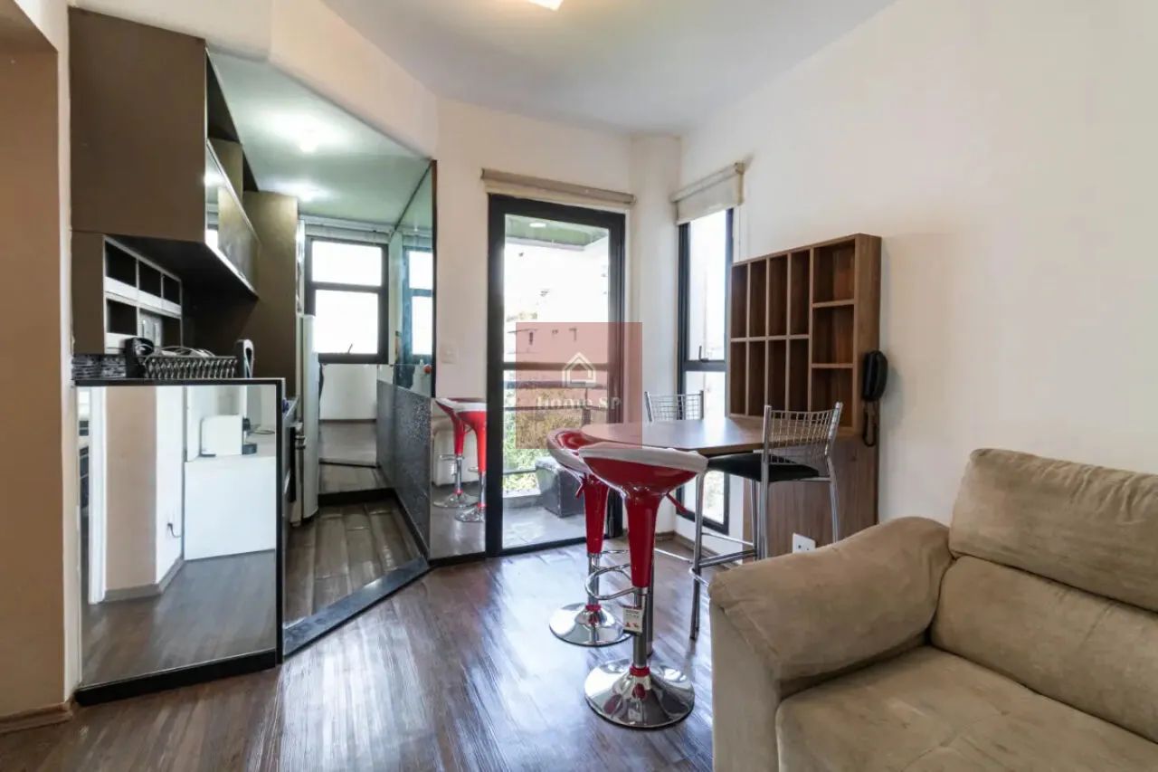 Apartamento para venda em Vila Nova Conceição com 1 quarto , 35m²