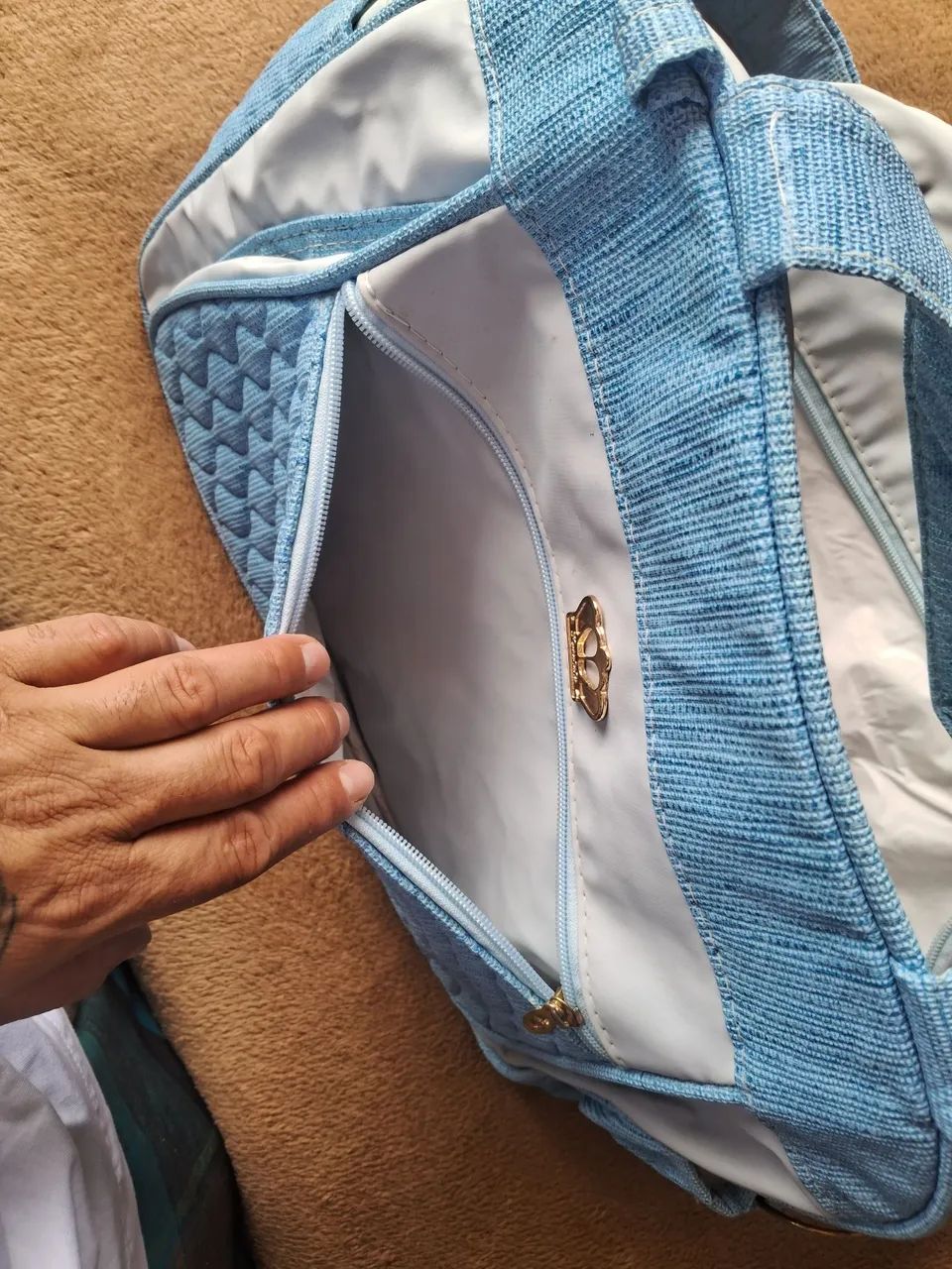 Mala Maternidade Reforçada Impermeável Menino nova - Foto 2
