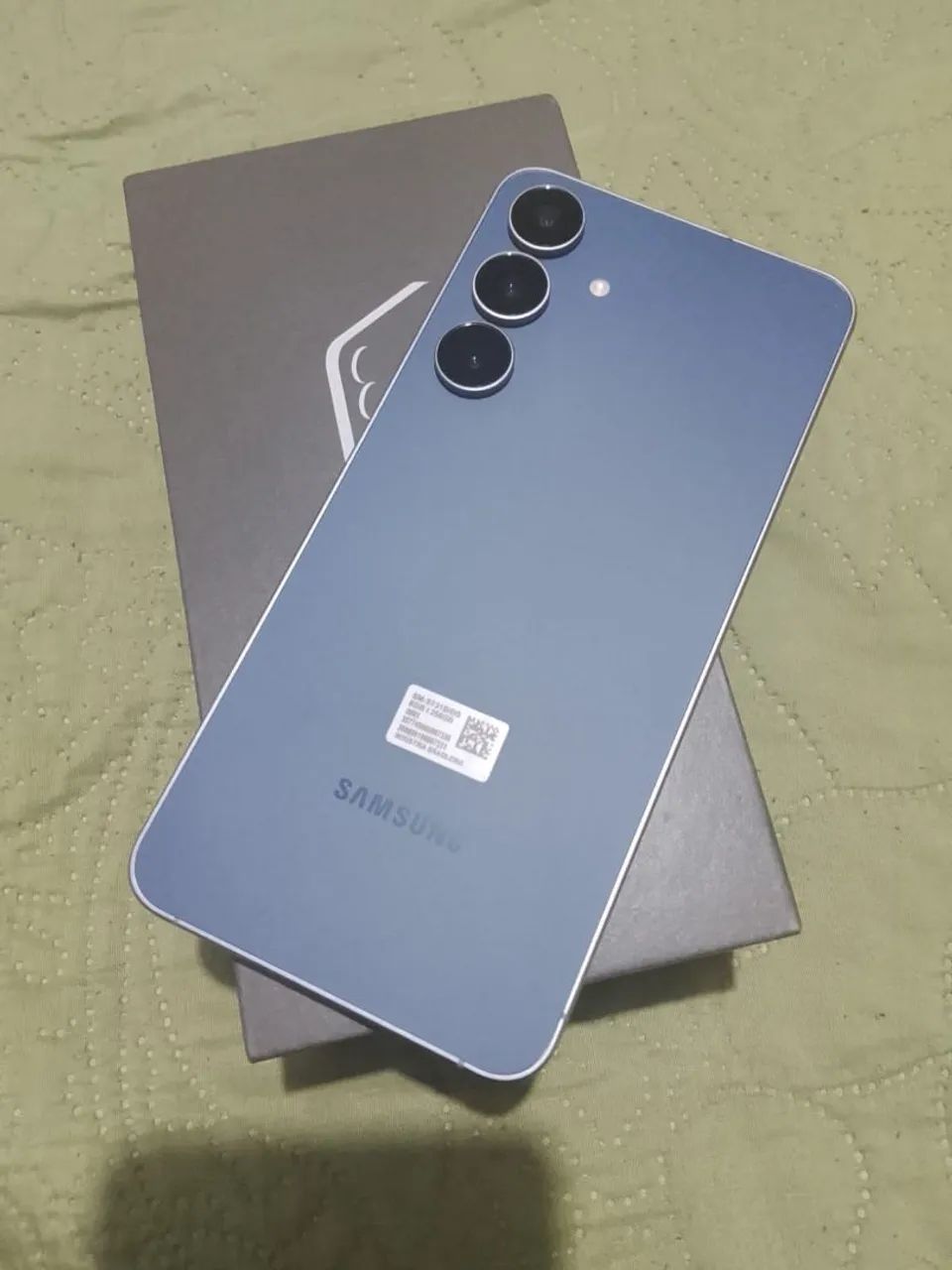 S25 fe 256G novo 4 dias de uso