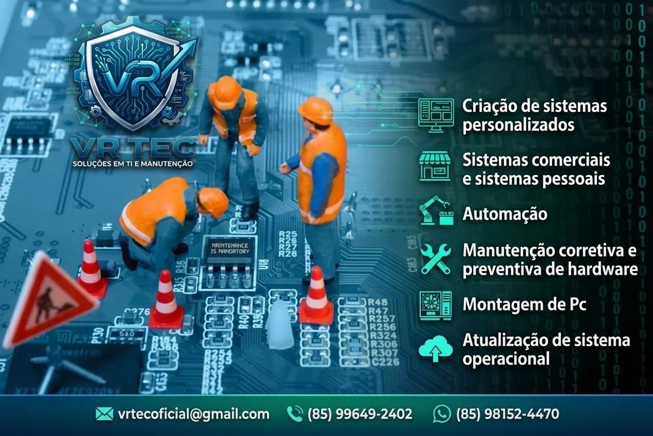 VR TEC - SISTEMAS, AUTOMAÇÃO E MANUTENÇÃO