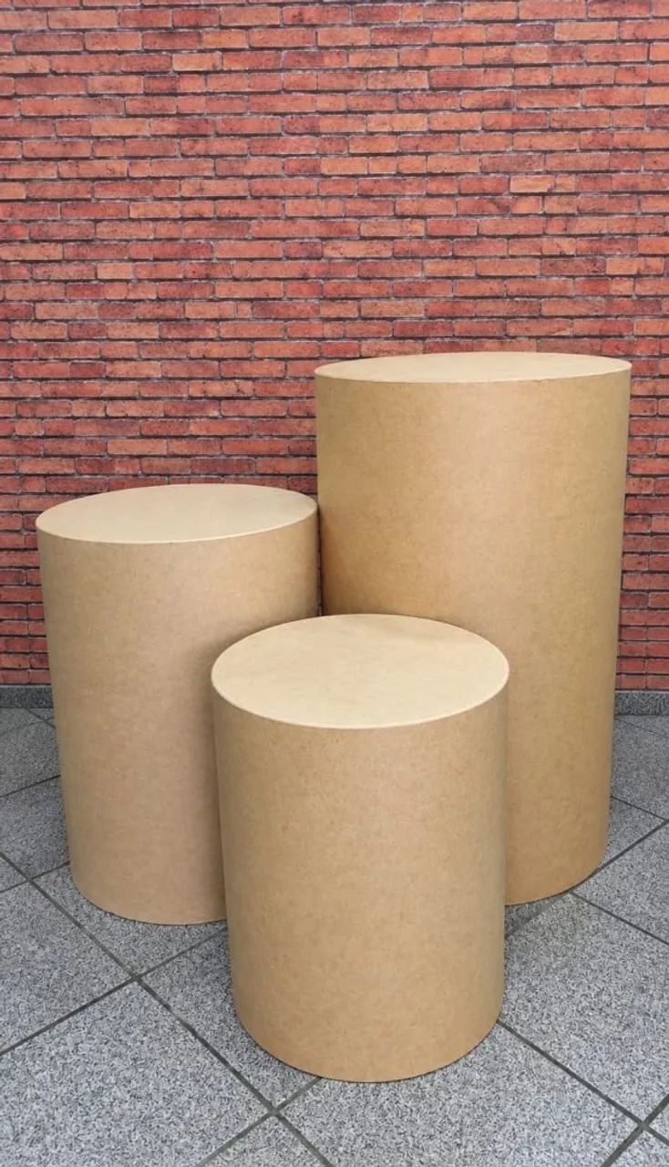 Trio de cilindros para pegue e monte