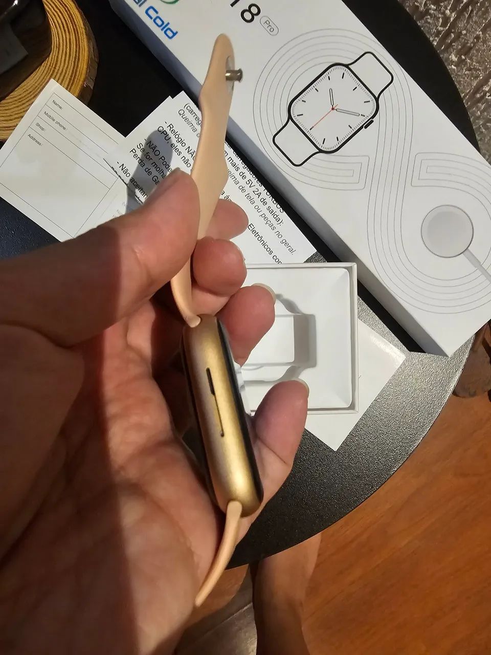 Relógio inteligente Smartwatch Microwear 8 Pro  - Foto 4