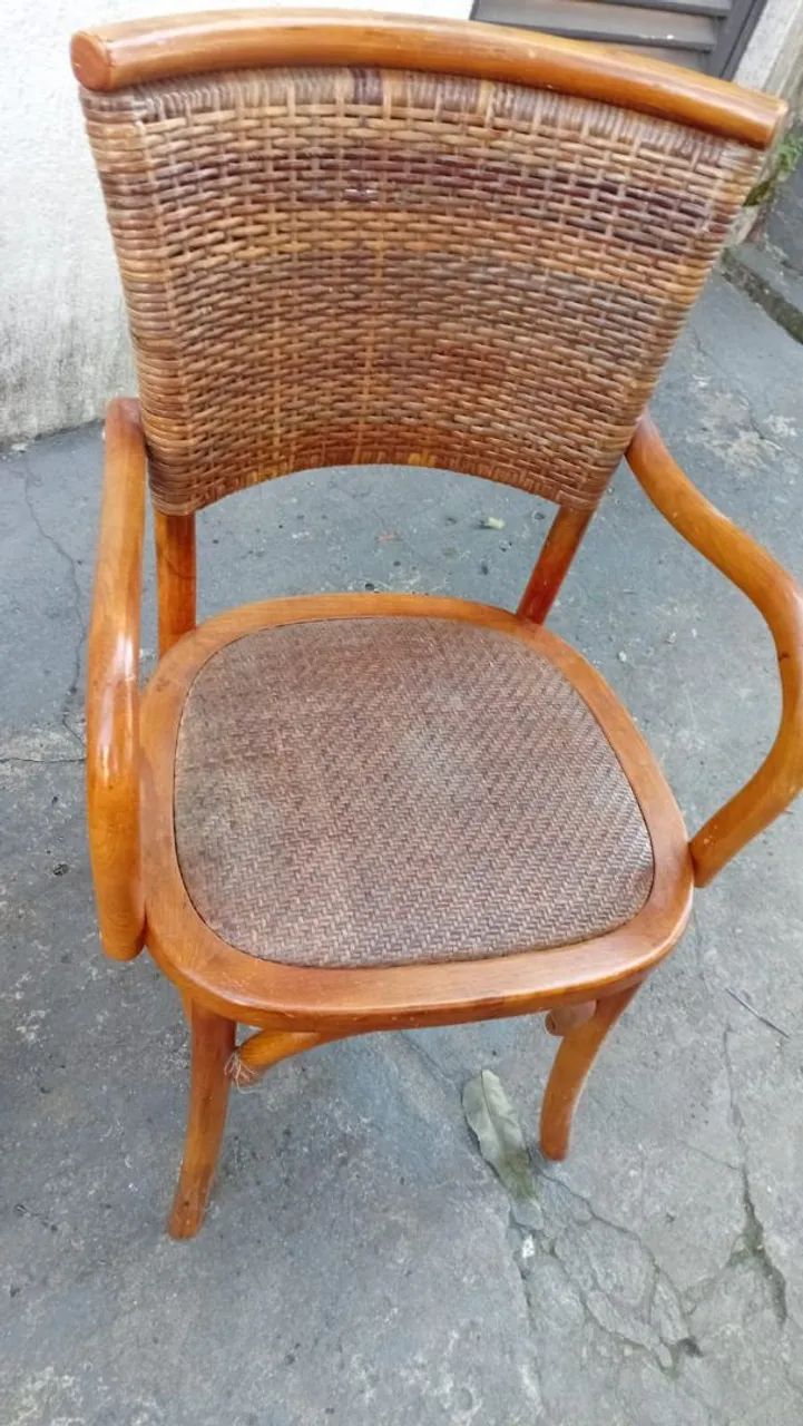 Par de cadeiras em palhinha natural. Ótimo estado de conservação. - Foto 3