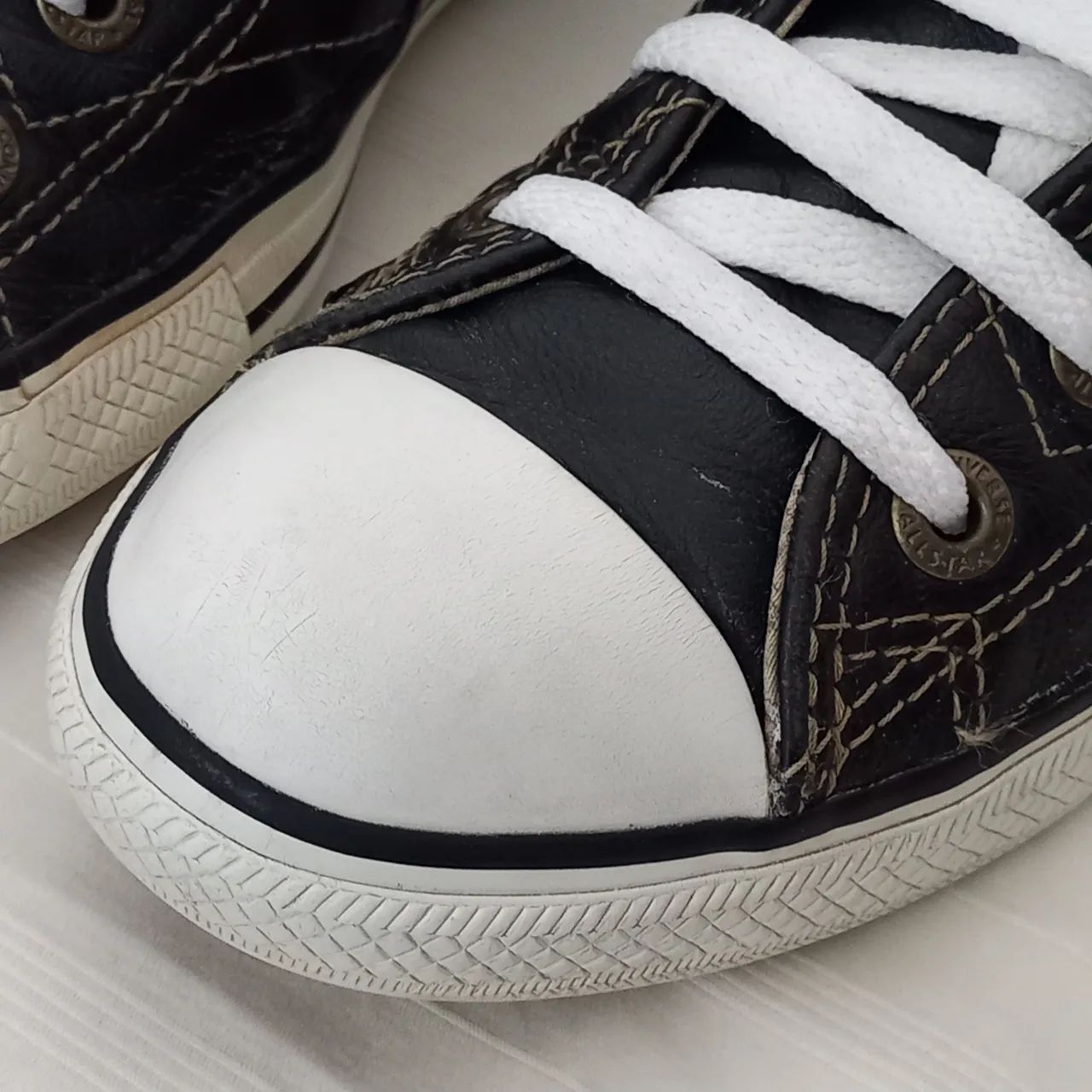 ALL STAR - CONVERSE (COURO) - Foto 5