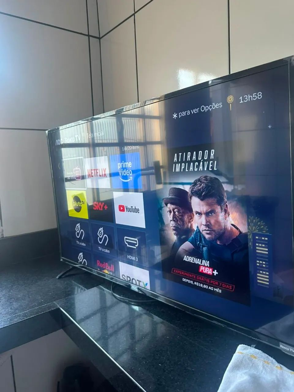 Tv SMART 43 no plástico leia bem - Foto 3