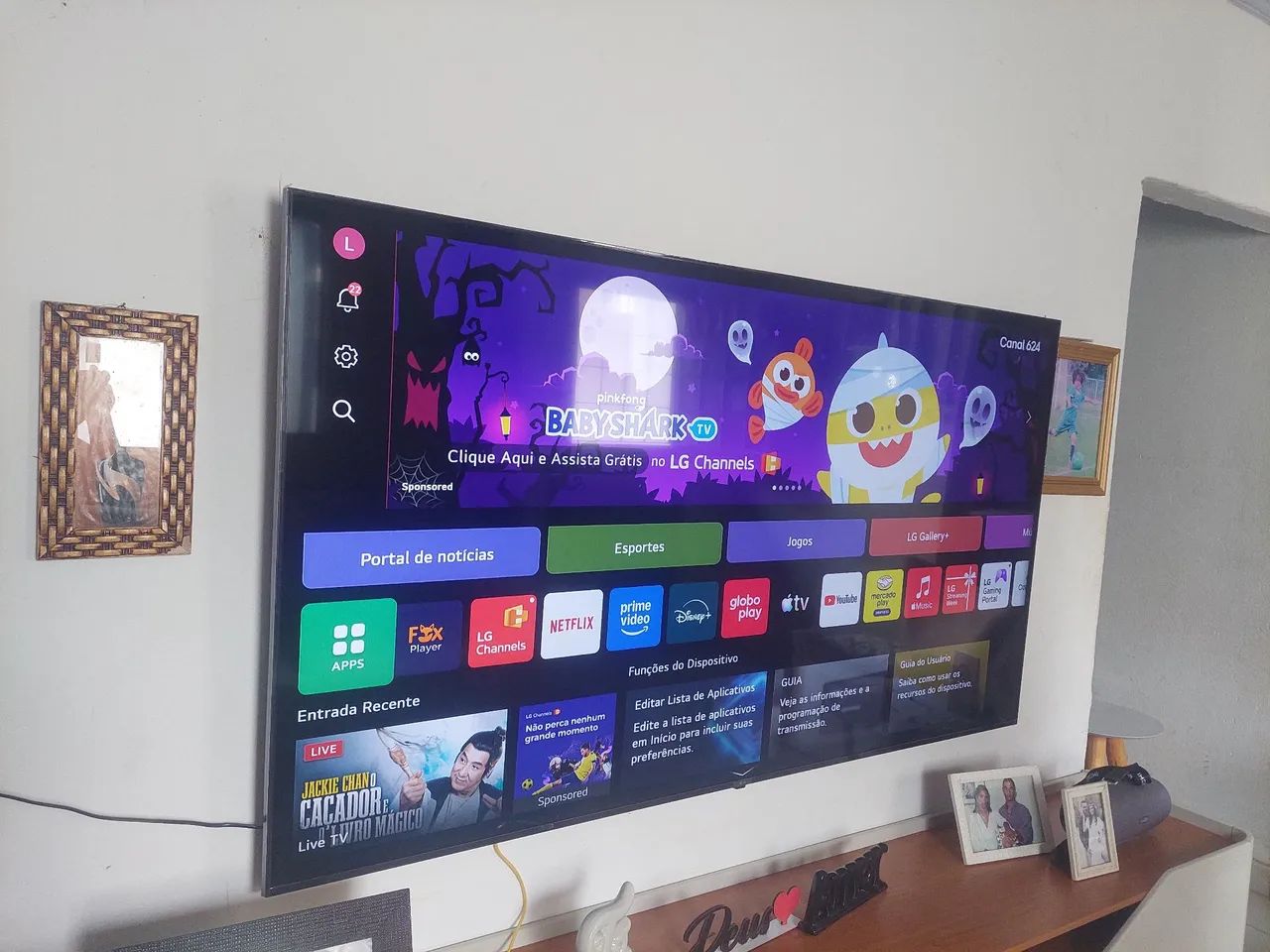 Tv smart 75 polegadas nova  - Foto 2