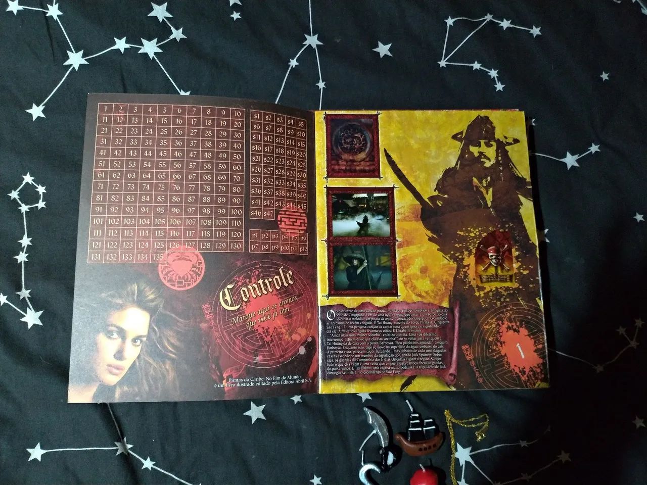 Album de figurinhas Piratas do Caribe completo - Foto 2