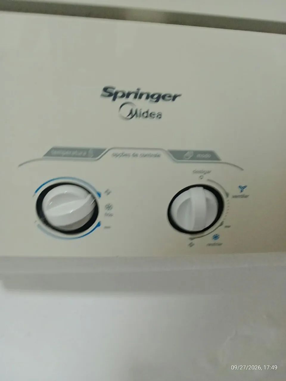 AR CONDICIONADO MIDEIA. 7.500BTU.