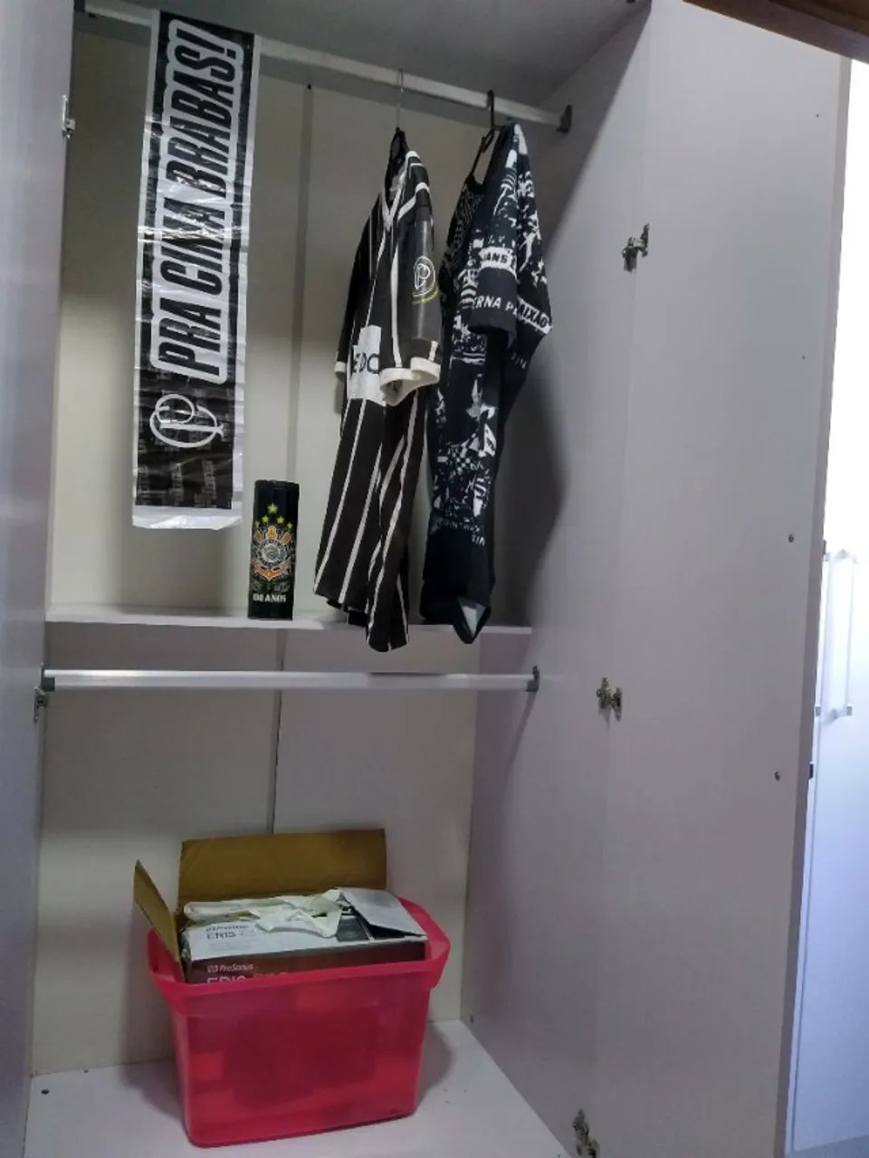 GUARDA-ROUPA 4 PORTAS BRANCO (ENTREGAMOS) - Foto 5