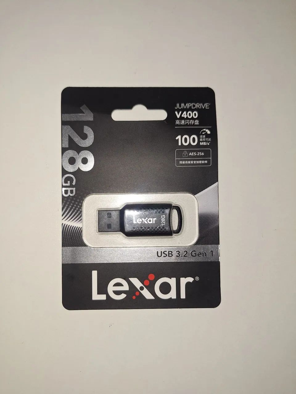Pendrive Lexar Jumpdrive V400 128gb - Foto 3