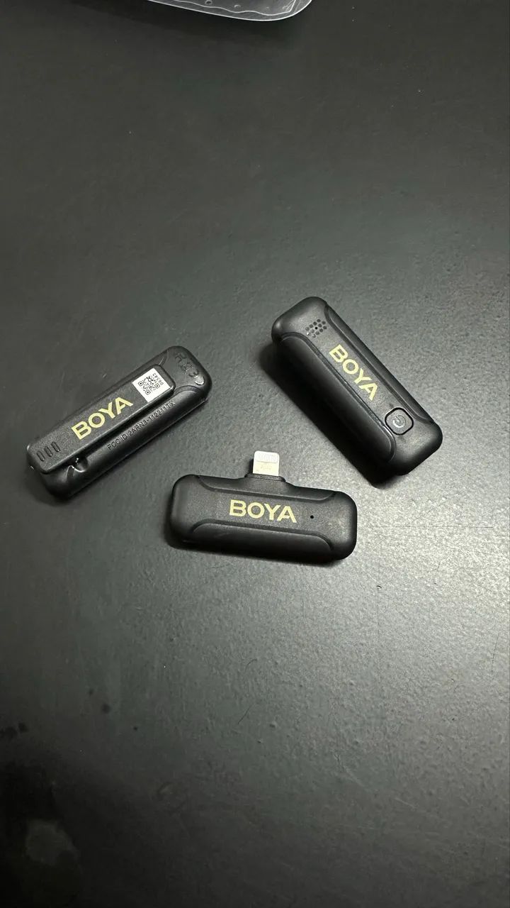 Kit Microfone Lapela BOYA - Foto 2