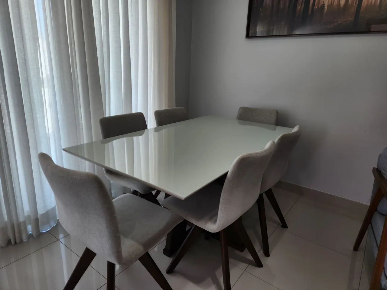 Mesa de jantar 6 cadeiras - Foto 5
