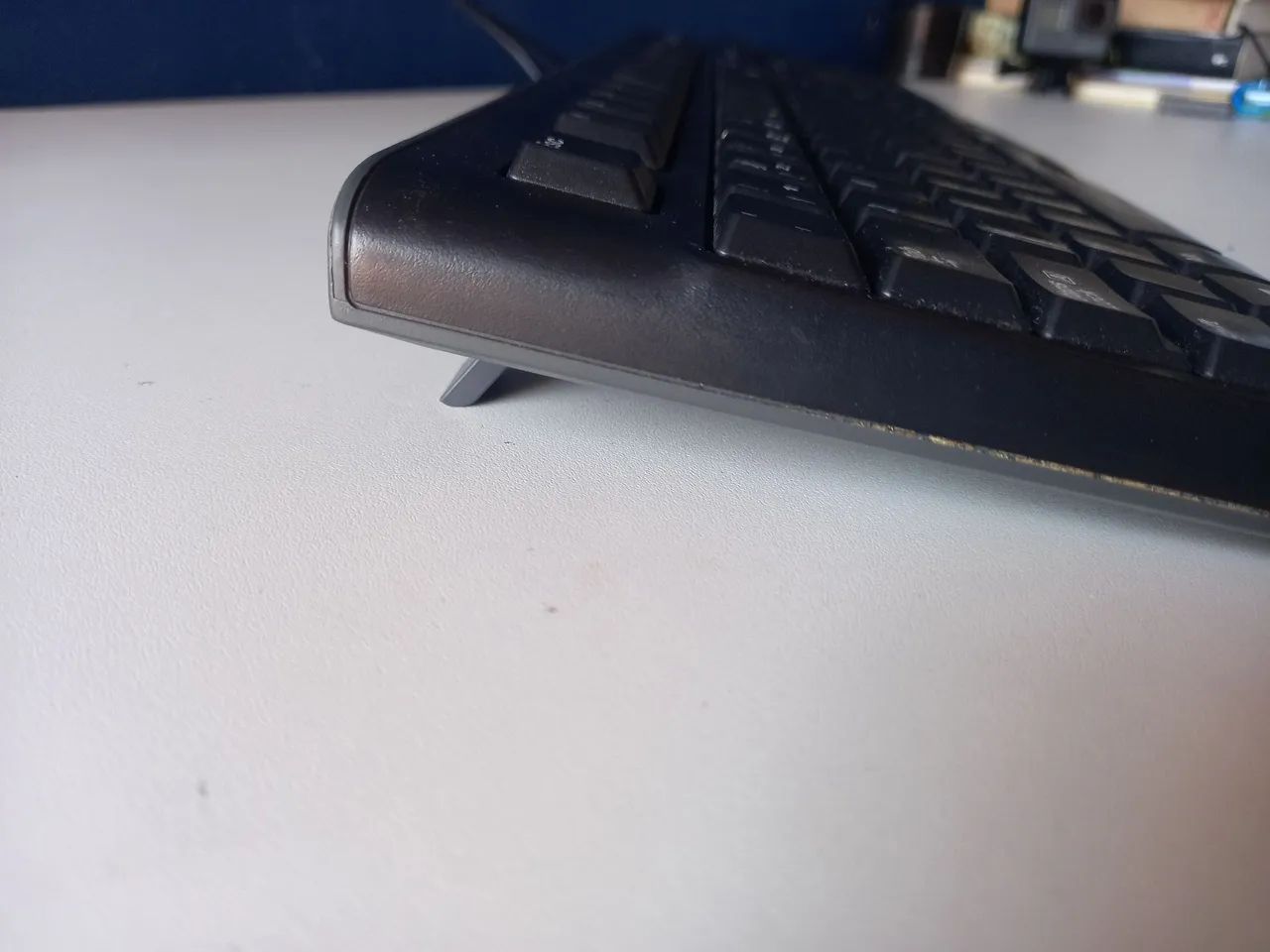 Teclado Logitech K120 USB ABNT2 com Fio - Funcionando Perfeitamente - Foto 5