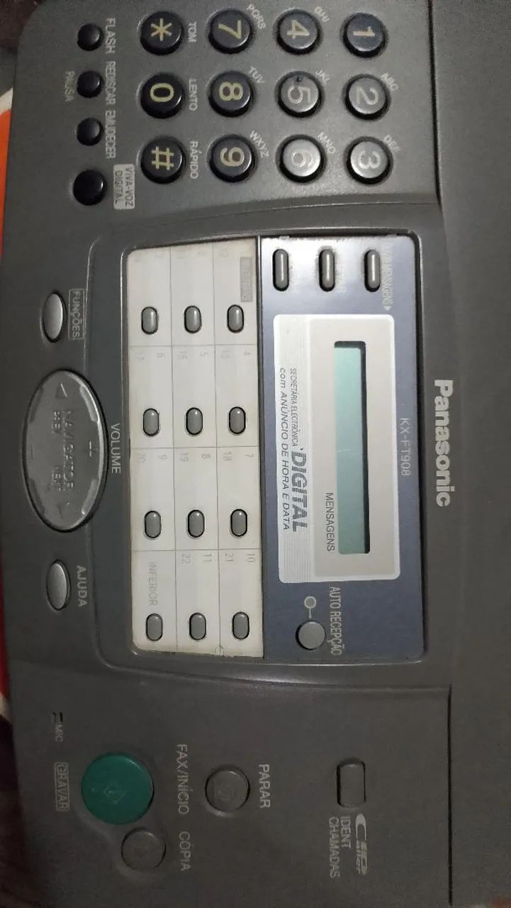 FAX C SECRETARIA ELETRÔNICA FUNC PERFEITAMENTE  - Foto 3