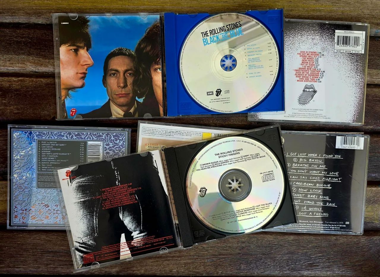 CDs Rolling Stones e Ronnie Wood - Foto 3