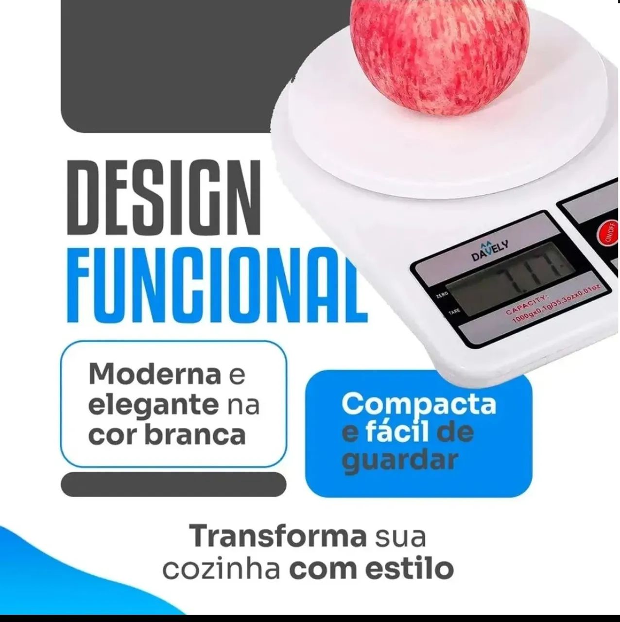 Balança digital (até 10kg) - Foto 4