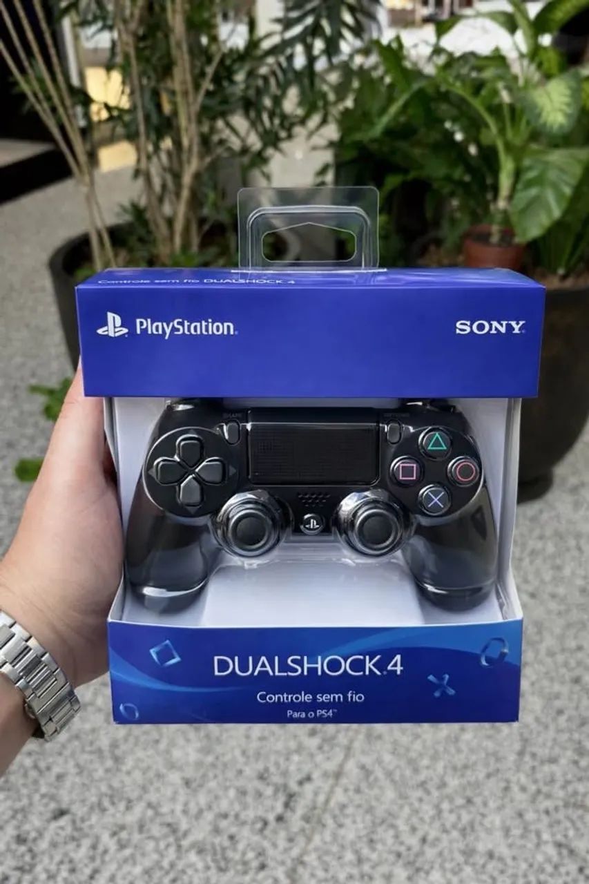 Controle Para PS4 Sem Fio Compatível TV Smart/PS3/PC