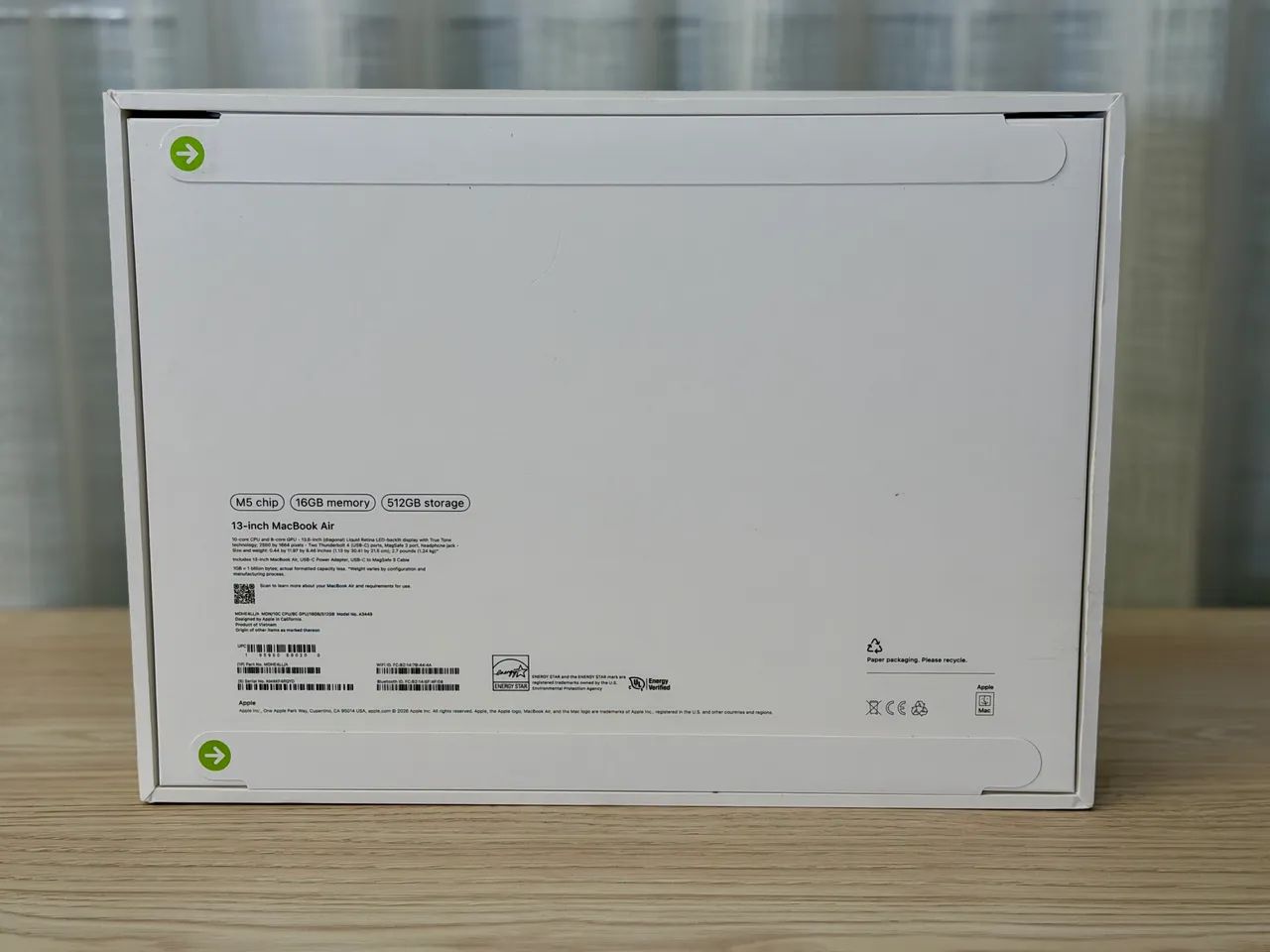 MacBook Air 13 Polegadas M5 16GB 512SSD Midnight - Pronta Entrega - Foto 2