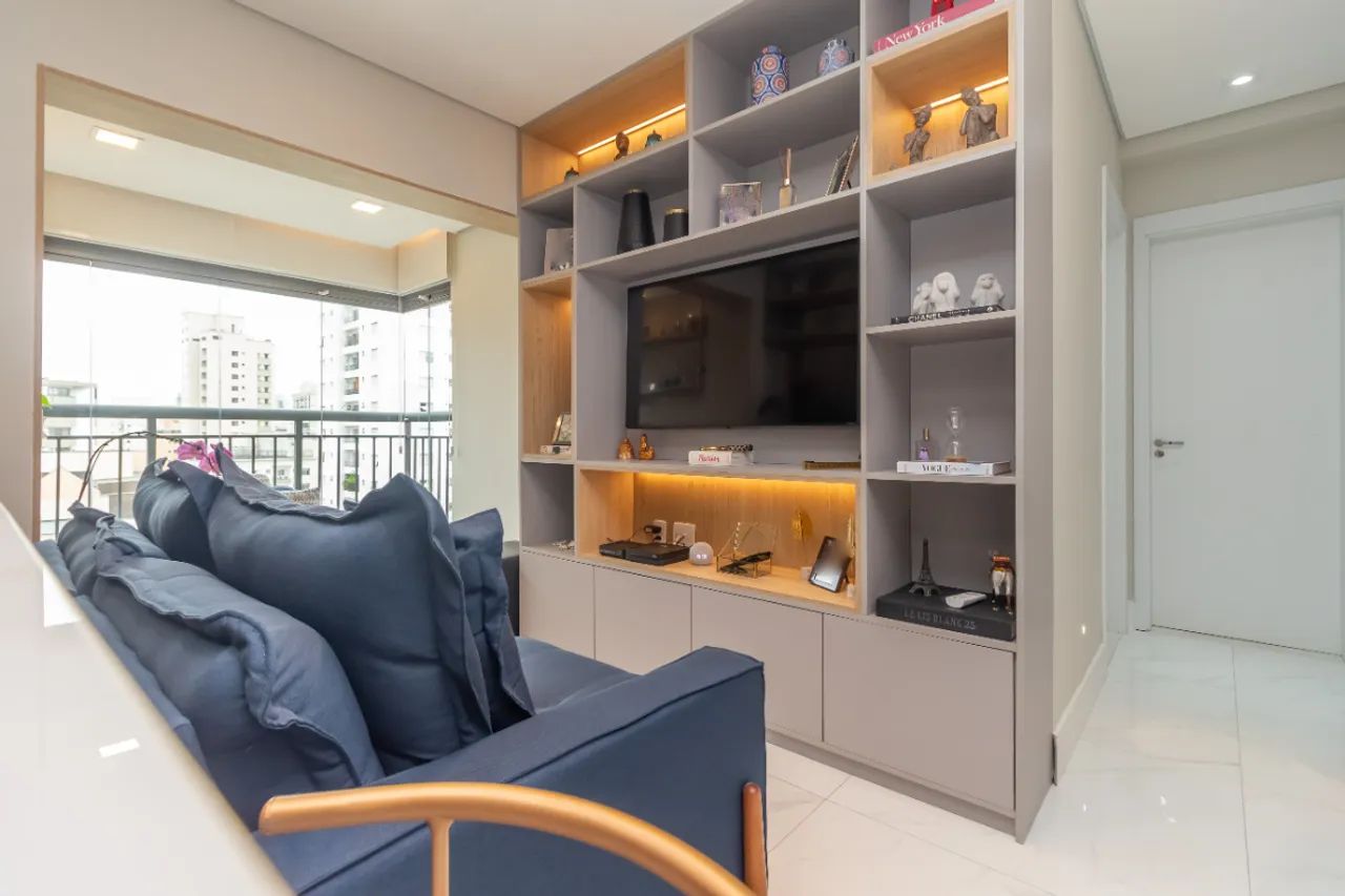 Apartamento para venda em Moema com 2 quartos, sendo 1 suíte, 54m²