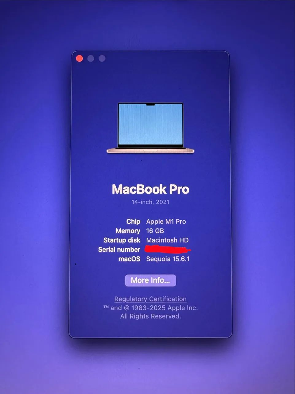 MacBook Pro M1 14" 16/512 - Aceito Cartão - Foto 2