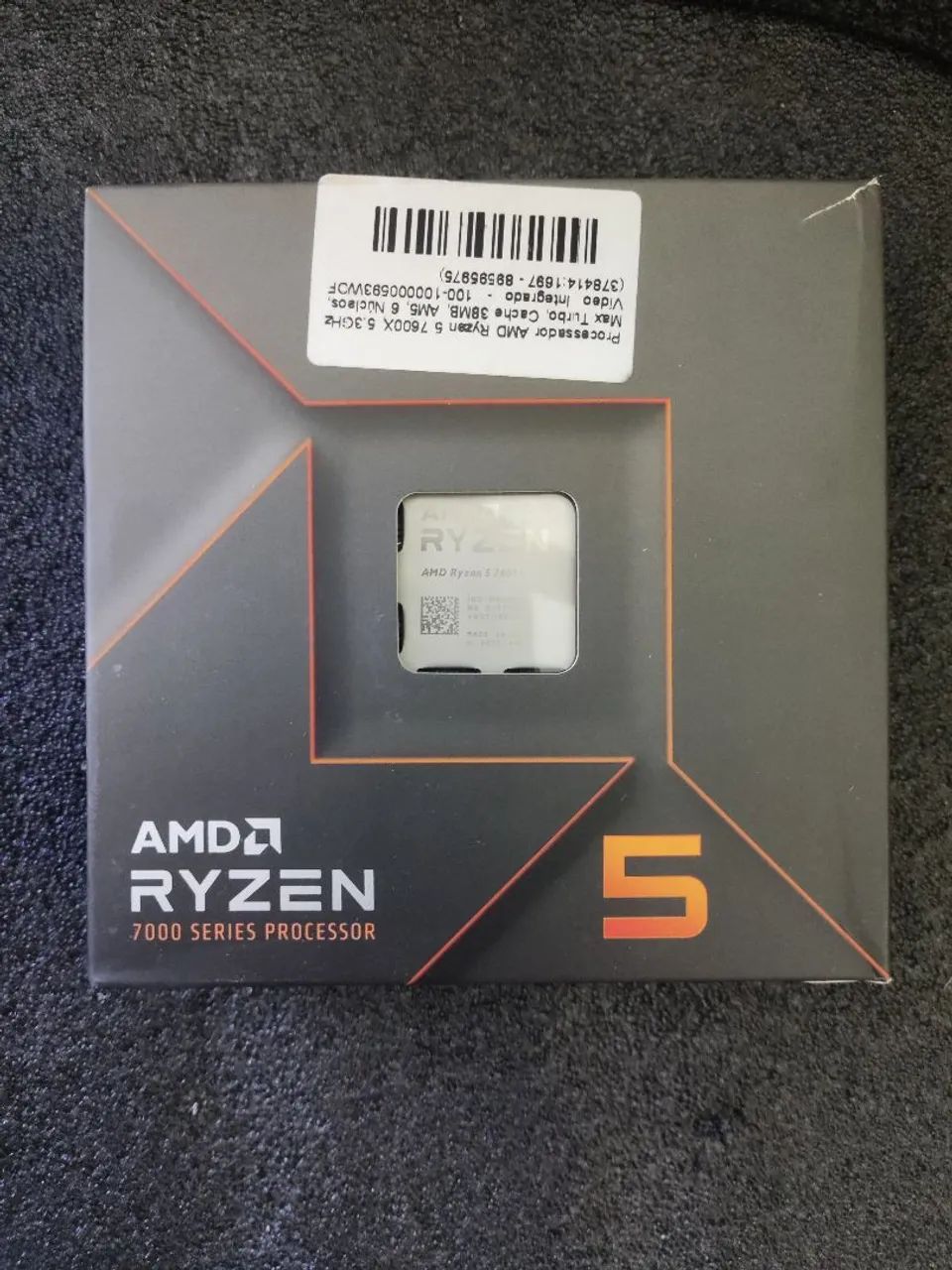 Processador AMD Ryzen 5 7600X AM5 DDR5 (Usado / Completo na Caixa) - Foto 4