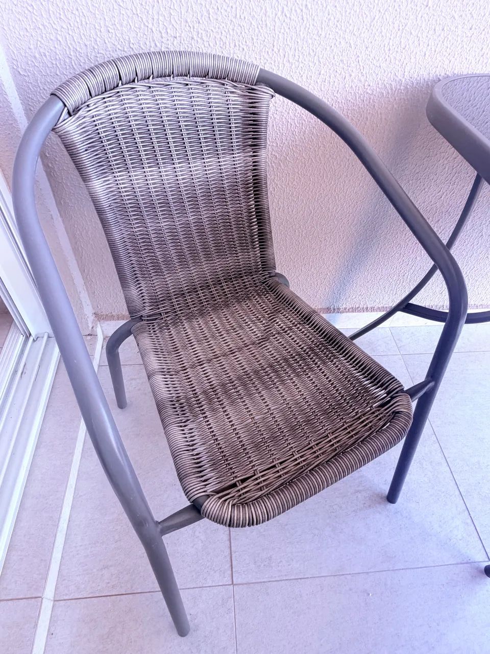 Mesa de vidro com 6 cadeiras exterior  - Foto 4