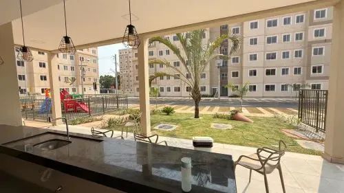 Apartamento 2 quartos com elevador - Condomínio Chapada Cesari -Novo Colorado Cuiabá. - Foto 4