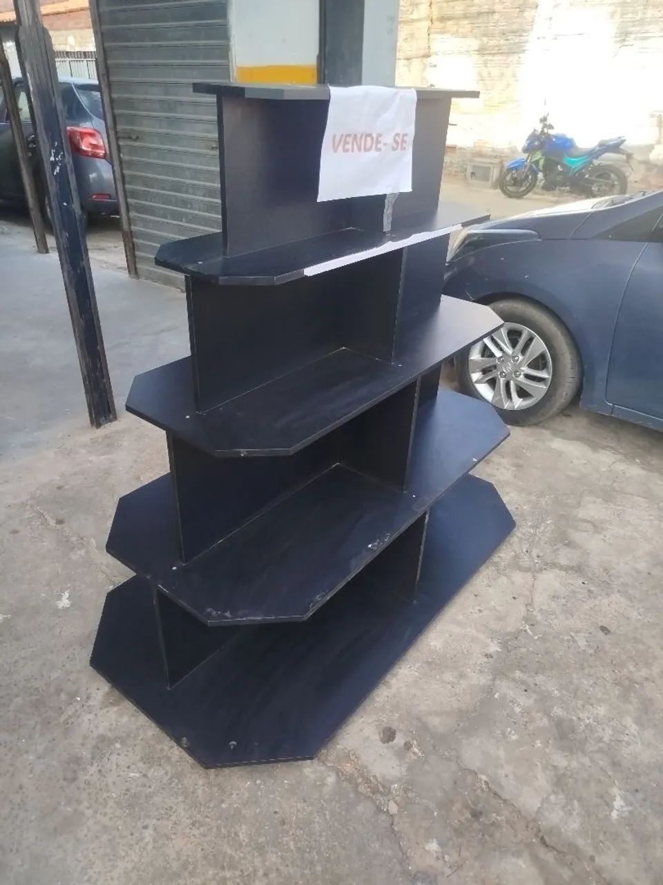 Expositor produtos supermercado 