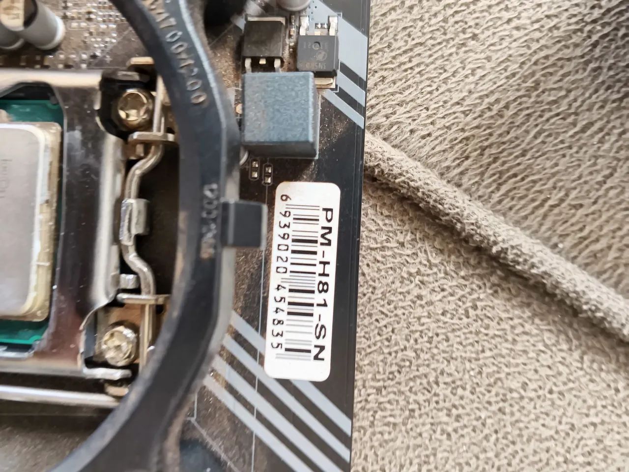 Placa mãe, processador e memória ram - Foto 3