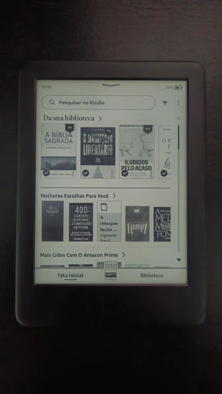 Kindle 10a - Perfeito estado - Com capa - Foto 5
