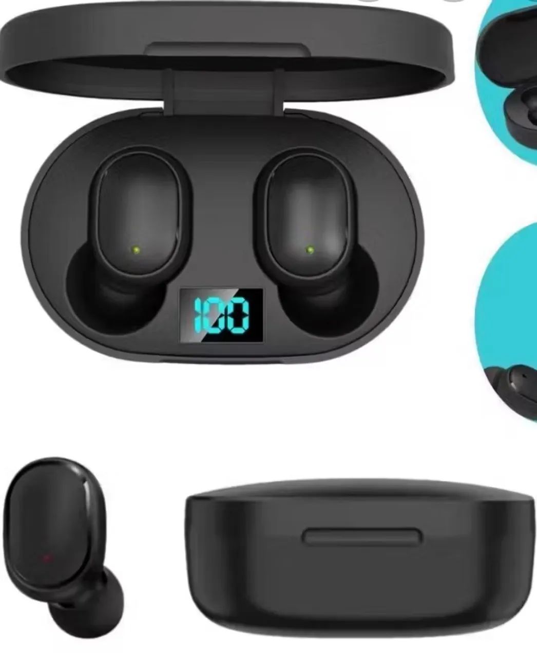 Fone de ouvido bluetooth + relógio smartwatch  - Foto 3