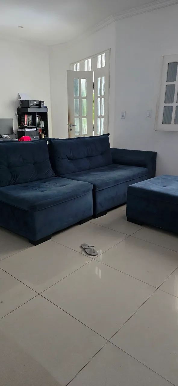 Sofá e puff - Foto 2