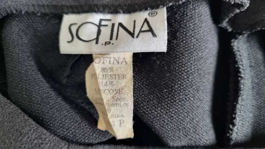 Saia Social Preta Sofina Tam. P | Excelente Estado - Foto 3
