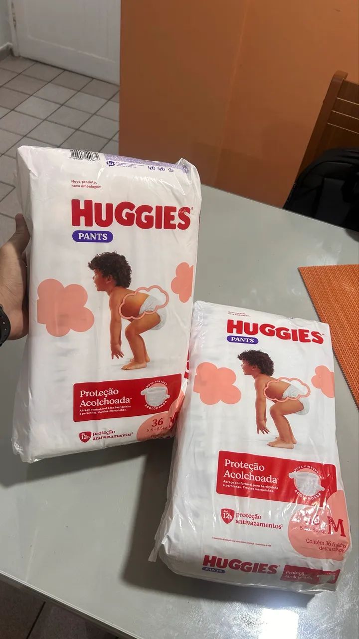 Fraldas Huggies tam M - Foto 2